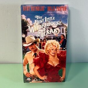 Universal VHS Tape Movie, The Best Little Whorehouse in Texas, Dolly Parton, NEW